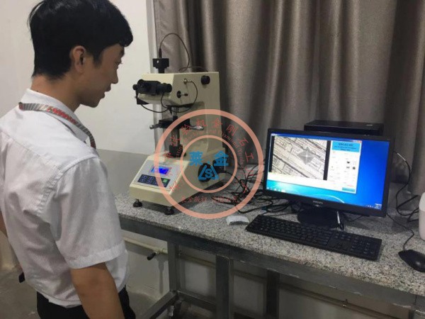 萊金品牌顯微硬度計，性能優異再次被現場考察的客戶指定為必選儀器