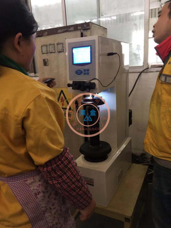 五金龍頭企業安裝數顯布氏硬度計1臺(現場培訓照片）